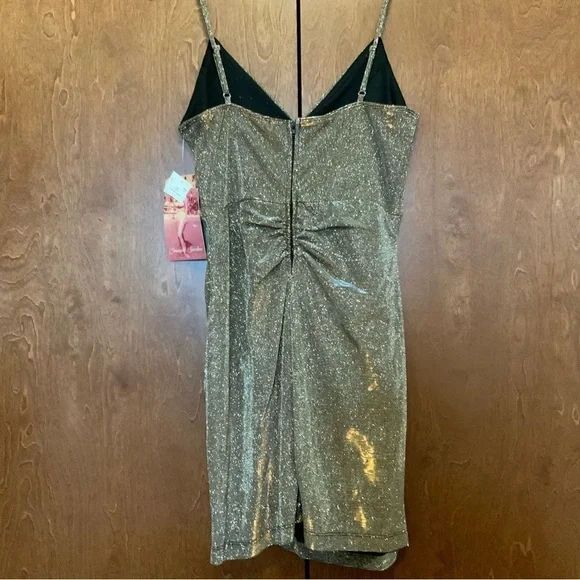 NWT Emerald Sundae Strappy Sexy Bodycon Mini Dress Size XL - Picture 4 of 9